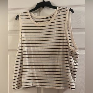 Stripe Boxy Fit Tank